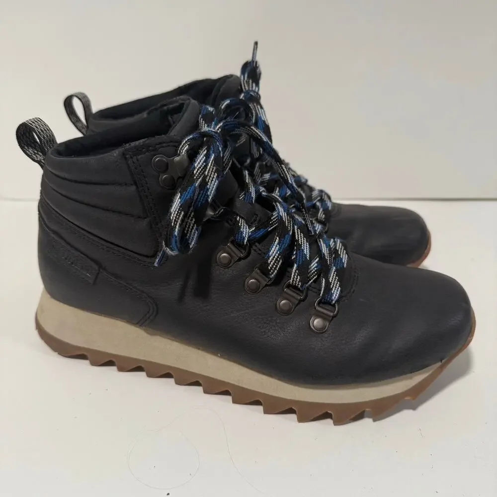 Merrell Women's‎ Alpine Hiker Boots Ankle Black Faux Leather 8.5